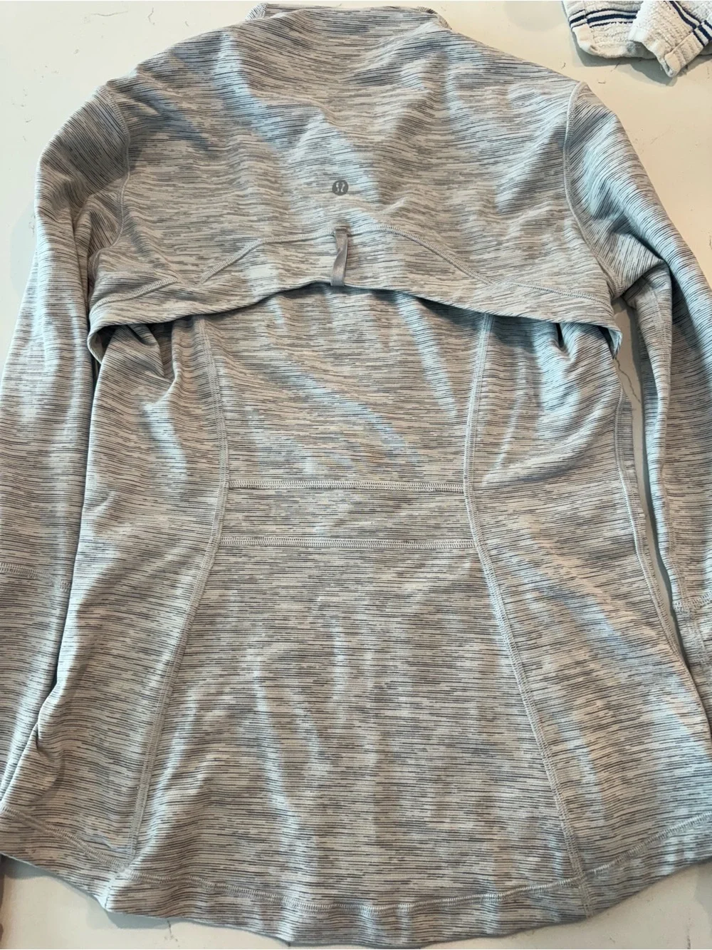 lululemon heathered gray define jacket